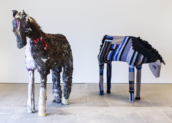 Gabriella Poulos fiber horses