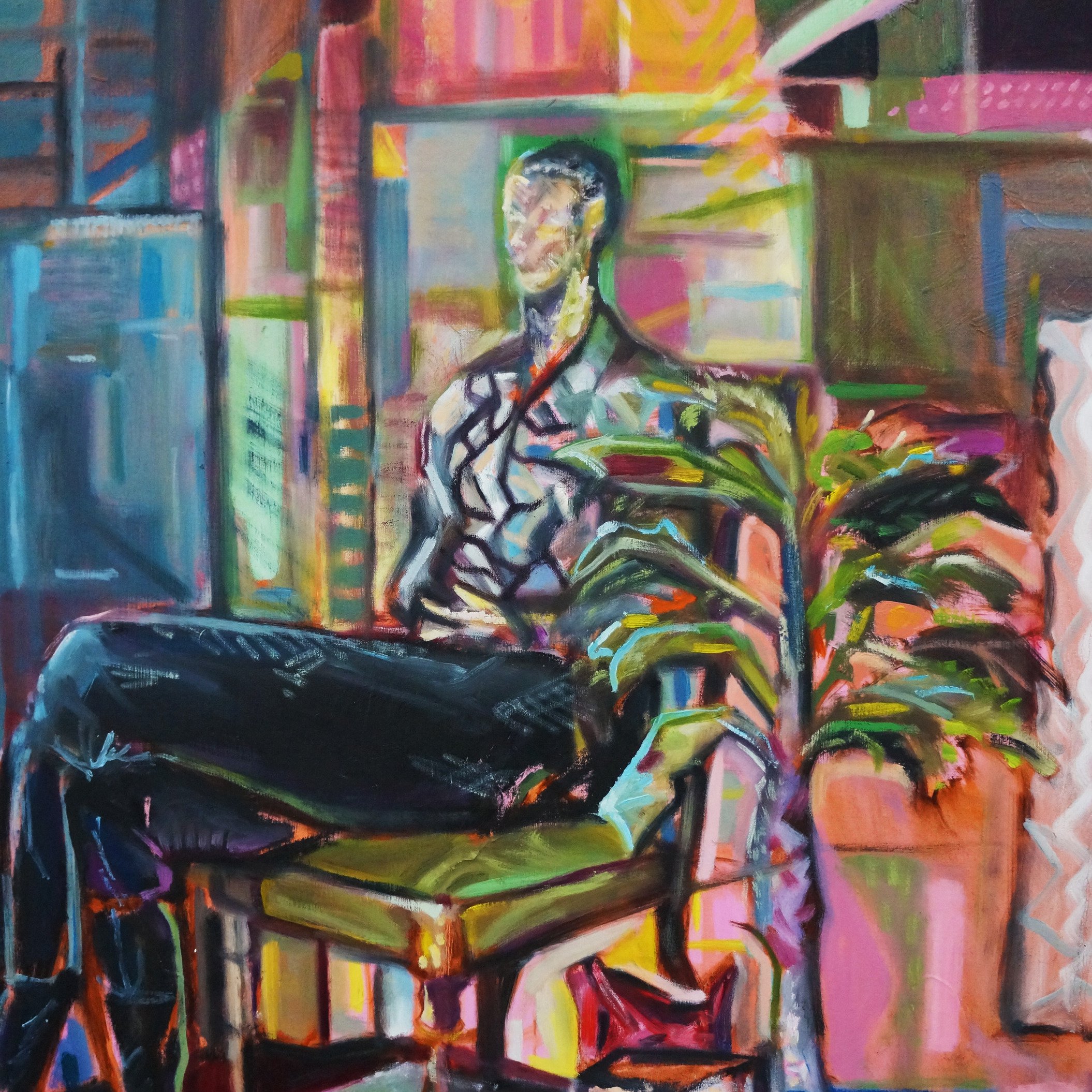 Nehemiah Cisneros ('21 Painting)